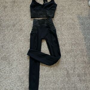 Black Women's 2 piece set